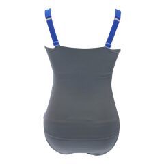 Petit Amour - Tankinitop mit Slip - für Cup F und G -  grau/blau