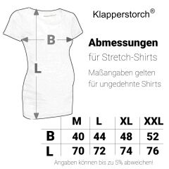 Klapperstorch® Umstands-Shirt langarm - Hotel Mama - schwarz