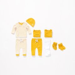 Noppies Baby - Wende-M&uuml;tze - Marjolein - honey yellow