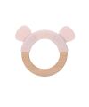 Lässig- Beißring - Teether Wood/Silicone - little chums mouse