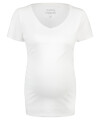 Noppies -Basic T-Shirt mit V-Ausschnitt - Rome - optical white S