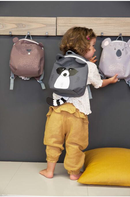 Lässig- Kinderrucksack Waschbär -Tiny Backpack- About Friends Racoon