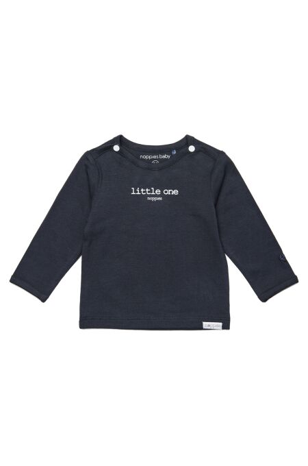 NoppiesBaby - Langarm-Shirt - Hester text - charcoal