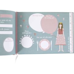 Ava & Yves Kindergarten-Freundebuch, Mädchen, Hardcover (96 S.)