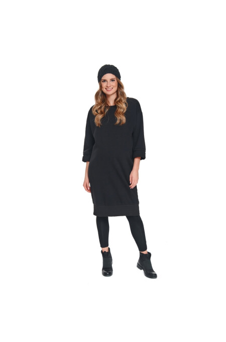Kleid  für Schwangere -LOVE dress - black S/M