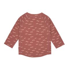 Lässig - UV Shirt Kinder - Langarm Rashguard - Waves Rosewood 62/68