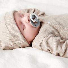 Noppies Baby - Wickeloberteil - taupe melange