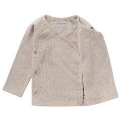 Noppies Baby - Wickeloberteil - taupe melange