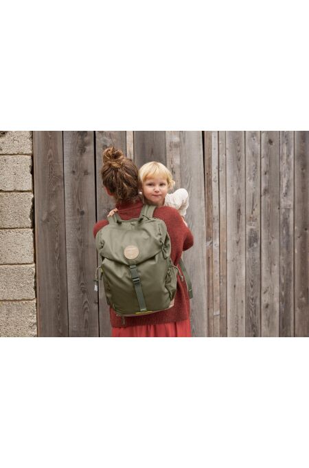 Lässig - Wickelrucksack - Outdoor Backpack, Olive