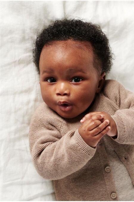 Noppies Baby - Strickjacke - taupe melange