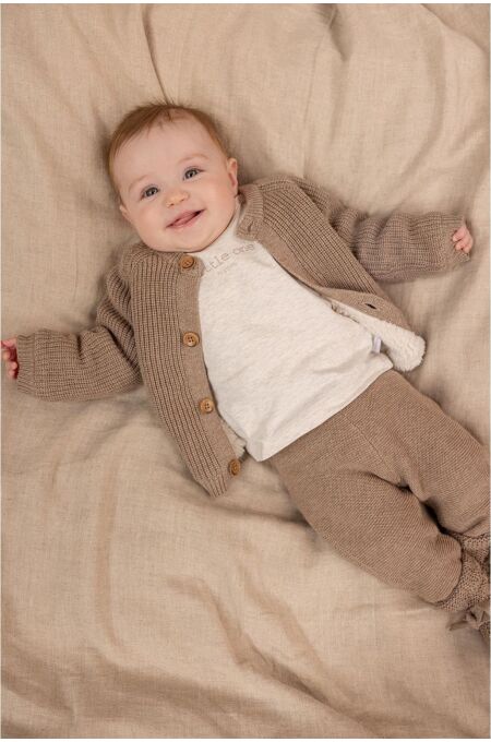 Noppies Baby - Hose - taupe melange