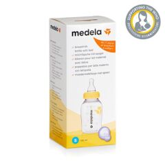 Medela - Muttermilchflasche mit Sauger - 150ml