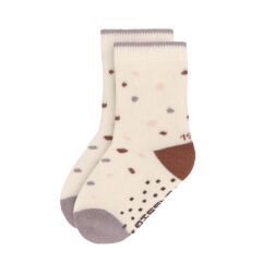 Lässig - Kinder Antirutsch-Socken (2er-Pack)  - Tiny Farmer Lila 23-26