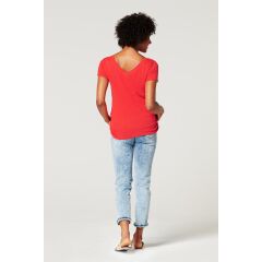 Esprit Maternity - Basic Shirt - red XL