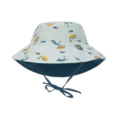 Lässig - Sonnenhut Kinder - UV Schutz Bucket Hat - boat mint  43/45