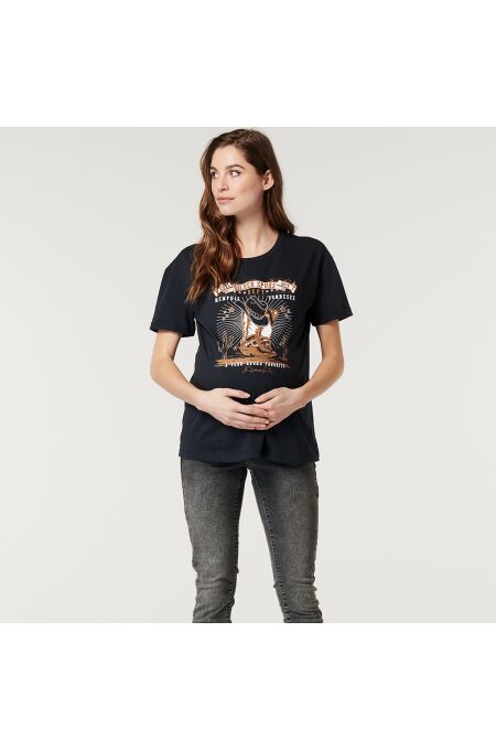 Supermom - T-shirt Country - Anthracite S