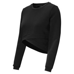 Supermom - Umstands-Sweater Crop - Black