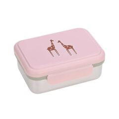 Lässig - Kinder Brotdose Edelstahl - Lunchbox, Safari Giraffe 