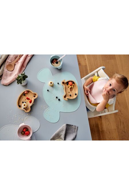 L&auml;ssig - Kinder Tischset - Placemat, Little Chums Mouse Blue