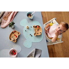 L&auml;ssig - Kinder Tischset - Placemat, Little Chums Mouse Blue