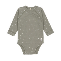 L&auml;ssig - Long Sleeve Body GOTS - speckles olive