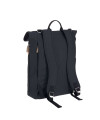 L&auml;ssig - stylischer Wickelrucksack - Rolltop Backpack - night blue 