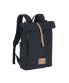 L&auml;ssig - stylischer Wickelrucksack - Rolltop Backpack - night blue 