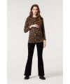 Supermom - Pullover Leopard - Toasted Coconut