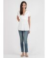 Attesa Maternity - Still Shirt Margherita - ivory