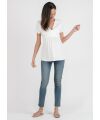 Attesa Maternity - Still Shirt Margherita - ivory