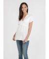 Attesa Maternity - Still Shirt Margherita - ivory