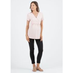Attesa Maternity - Stillshirt Margherita - rosa