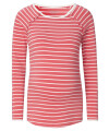 Esprit - Still Shirt gestreift - red