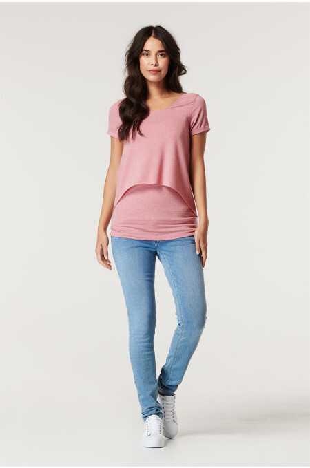 Esprit - Still-Tshirt short sleeve - blush