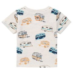 Noppies Baby - T-shirt Huaraz, allover print - RAS1202 Oatmeal
