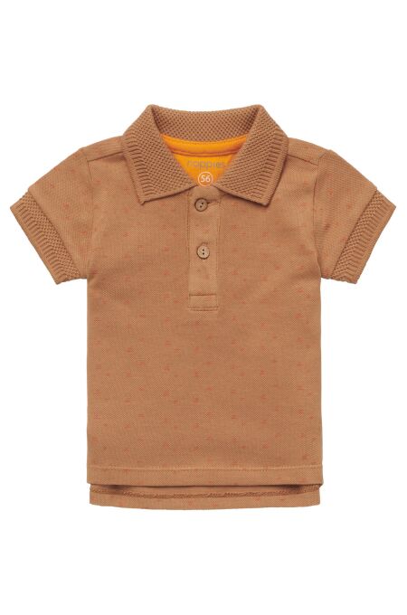 Noppies Baby - Poloshirt Huelva, allover print - Caramel Brown