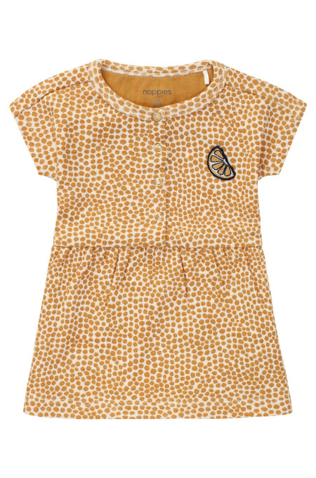 Noppies Baby - Kleid Aligarth, allover print - Amber Gold