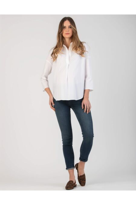 Attesa - UmstandsBluse - white