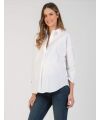Attesa - UmstandsBluse - white