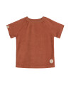 Lässig - Frottee T-Shirt Kinder - rust