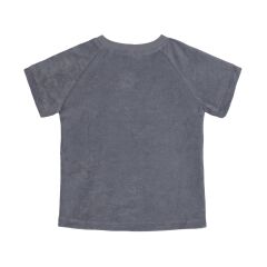 Lässig - Frottee T-Shirt Kinder - anthrazit