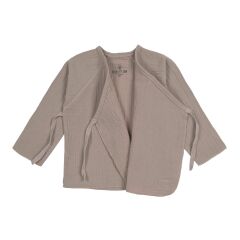 L&auml;ssig - Baby Wickelshirt GOTS - taupe