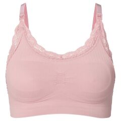 Noppies - Nahtloser Still-BH Seamless nursing bra spitze - pale mauve