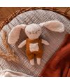 Ava & Yves - Babyrassel Hase mit Anzug rost