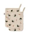 Noppies Baby - Waschlappen - Printed duck terry wash cloths - beetle