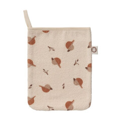 Noppies Baby - Waschlappen - Printed duck terry wash cloths - indian tan