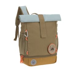 Lässig- Kinderrucksack - Mini Rolltop Backpack nature - olive