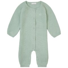 Noppies Baby - Playsuit Monrovia long sleeve - grey mint