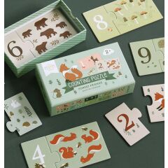 A Little Company - Zahlen lernen - Puzzle - Waldfreunde