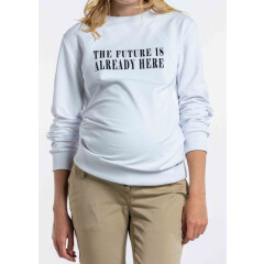 Love2Wait - Sweatshirt mit Stillfunktion - "The future is"